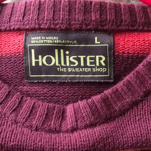 Hollister Knit Sweater. Lightweight Warm - Picture 3 of 3